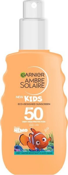 Garnier Ambre Solaire Kids Disney Spray ochronny dla dzieci przeciwsłoneczny SPF50+, 150ml