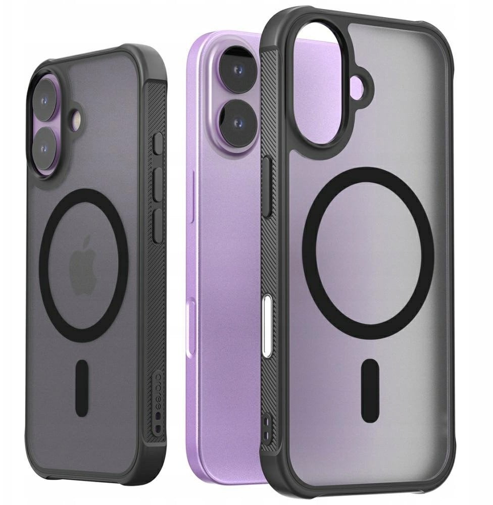 Araree Duple M Armor MagSafe Case for iPhone 17 Black