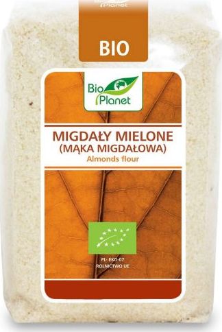 Bio Planet MIGDAŁY MIELONE (MĄKA MIGDAŁOWA) BIO 250 g - BIO PLANET