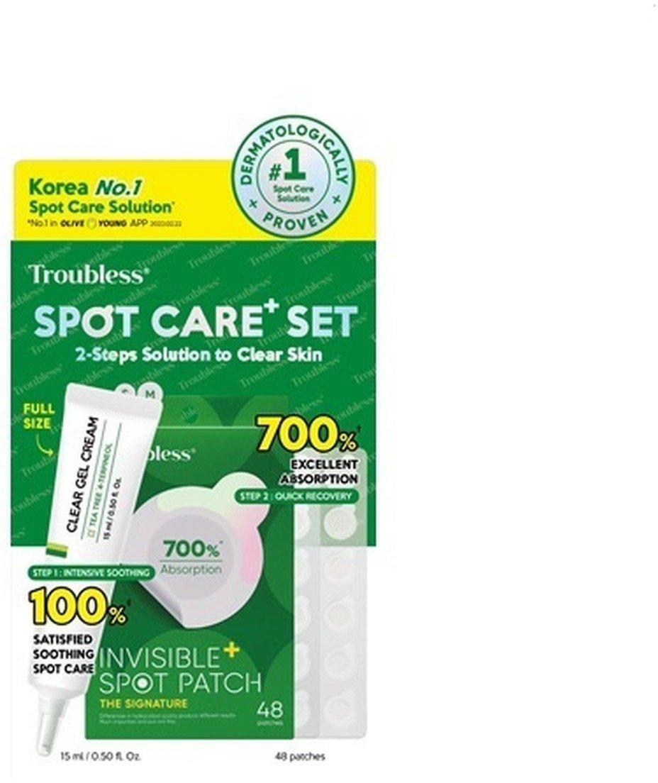 Troubless Spot Care Plus Set Zestaw do pielęgnacji skóry z niedoskonałościami