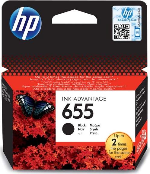 Tusz HP HP oryginalny ink / tusz CZ109AE, HP 655, black, 550s, HP Deskjet Ink Advantage 3525, 5525, 6525, 4615 e-AiO Zakupy bez rejestracji. Punkt odb