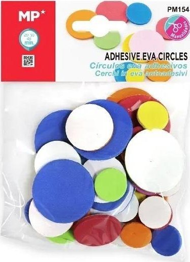 Naklejki z pianki EVA okrągłe