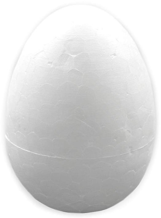 Jajko styropianowe 12 cm ( 1 szt )