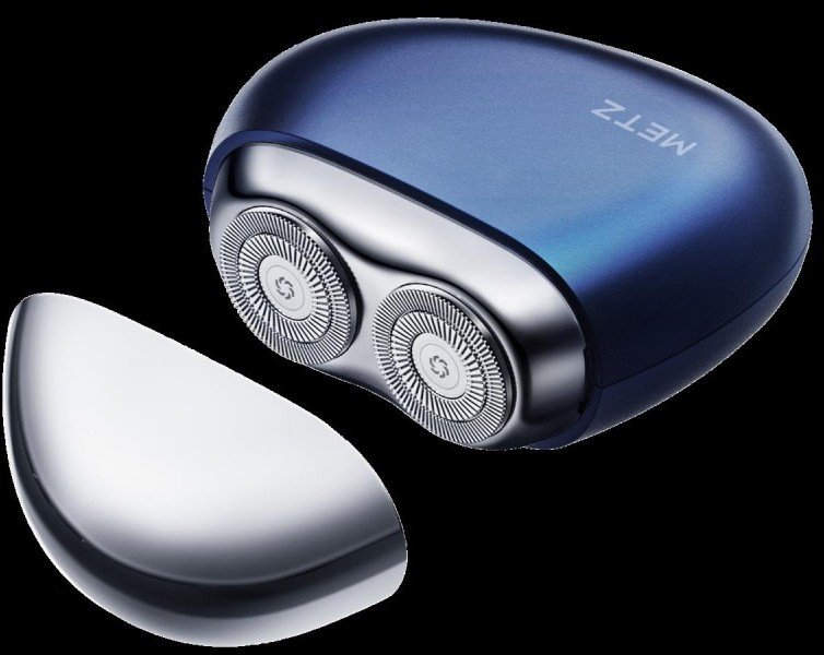 MZPS021 Metz Firm stone Shaver, Navy Blue
