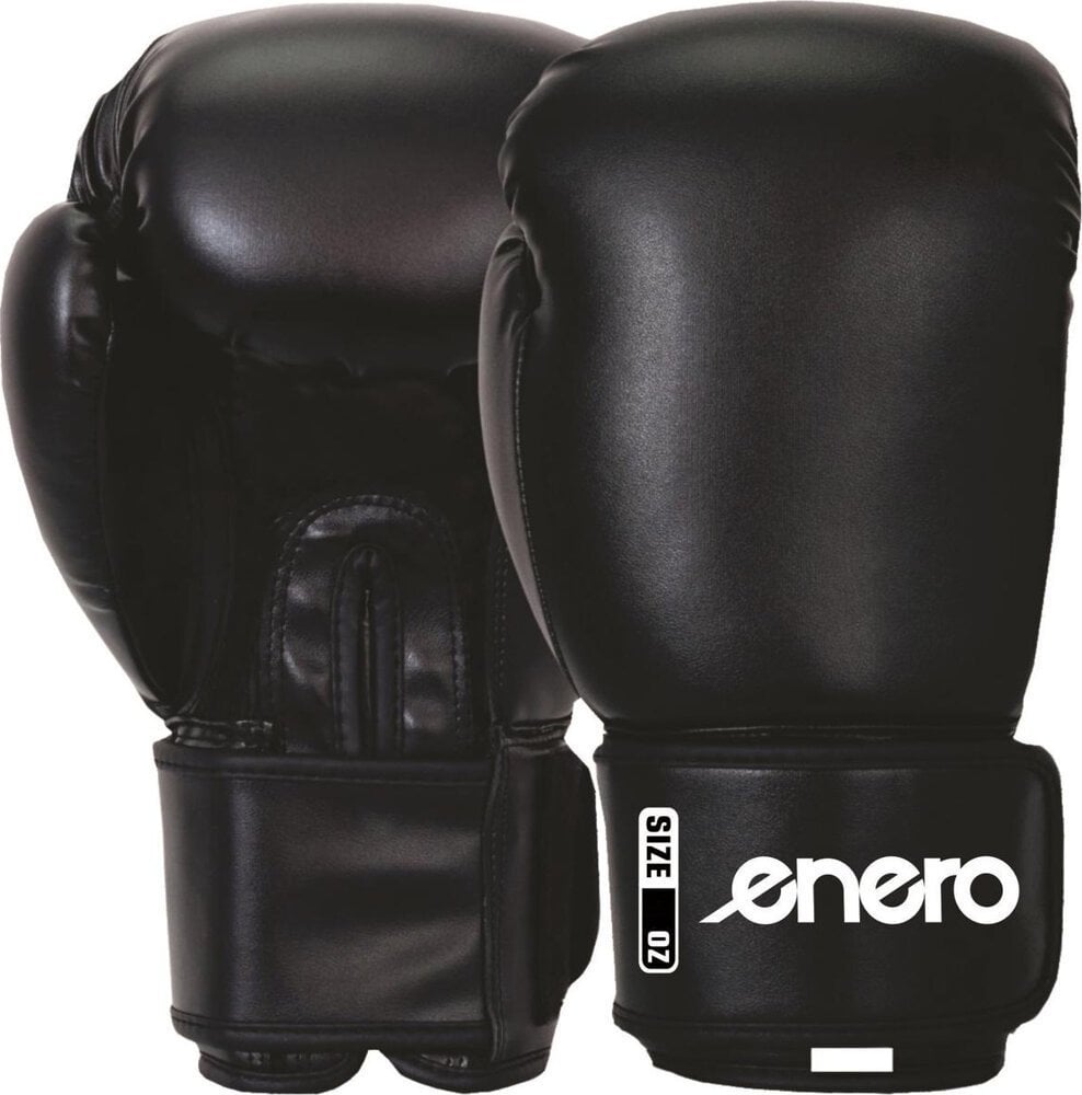 Enero RĘKAWICE BOKSERSKIE ENERO CZARNE 10OZ