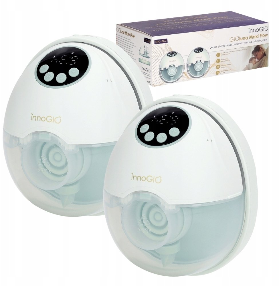 INNOGIO PODWÓJNY LAKTATOR ELEKTRYCZNY GIOLUNA MAXI FLOW GIO-362