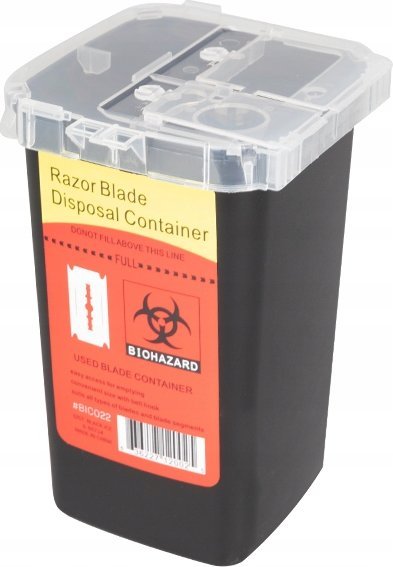 Activeshop Pojemnik na odpady - żyletki