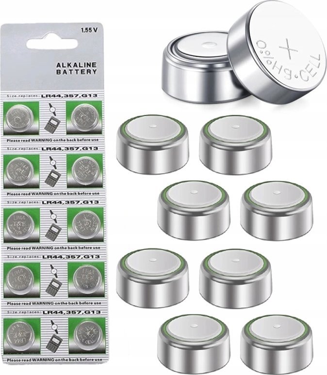 Rosfix 10x BATERIA ALKAICZNA GUZIKOWA ZESTAW 10SZT LR54 LR1130 AG10 V389 G10 G10A