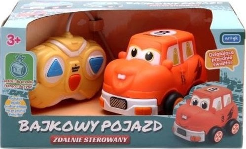 Artyk Bajkowy pojazd zdalnie sterowany pomarańczowy