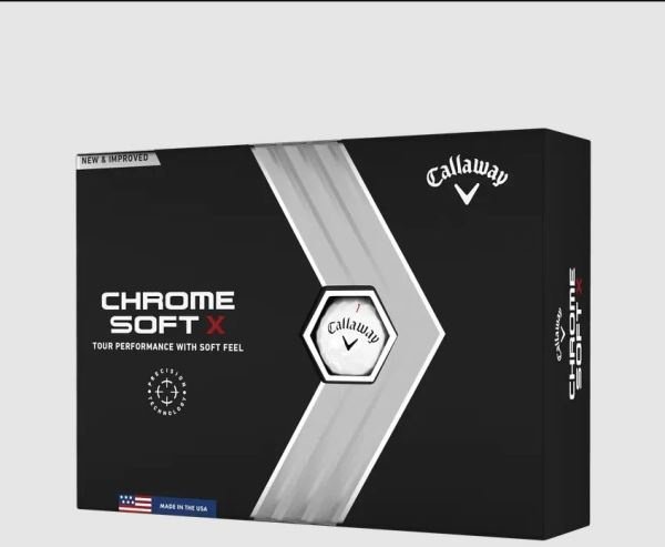 CALLAWAY Piłki golfowe CHROME SOFT X