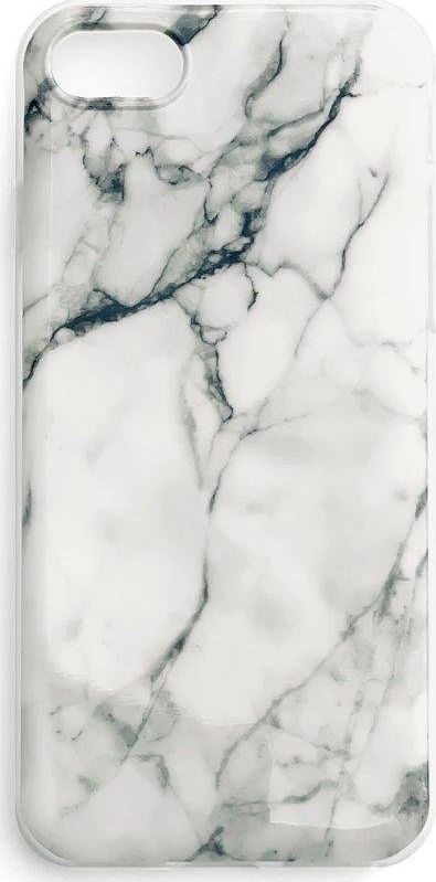 Wozinsky Wozinsky Marble żelowe etui pokrowiec marmur Samsung Galaxy A12 / Galaxy M12 biały