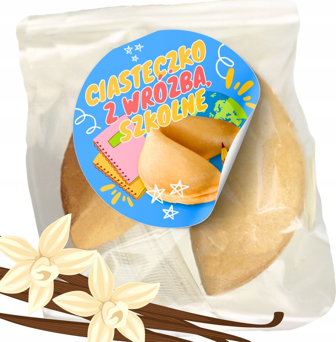 MagiaCiast CIASTECZKA Z WRÓŻBĄ SZKOLNE dla uczniów 1 sztuka