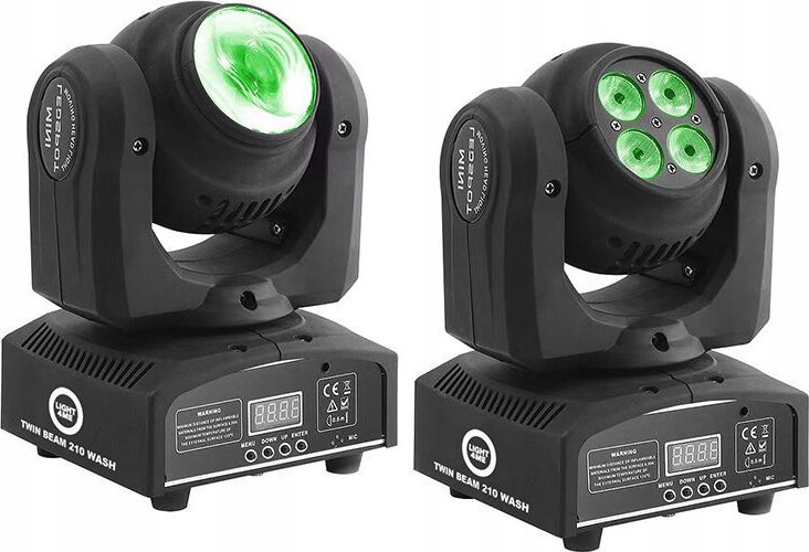 LIGHT4ME ML LIGHT4ME TWIN BEAM 210 WASH mini głowica ruchoma L