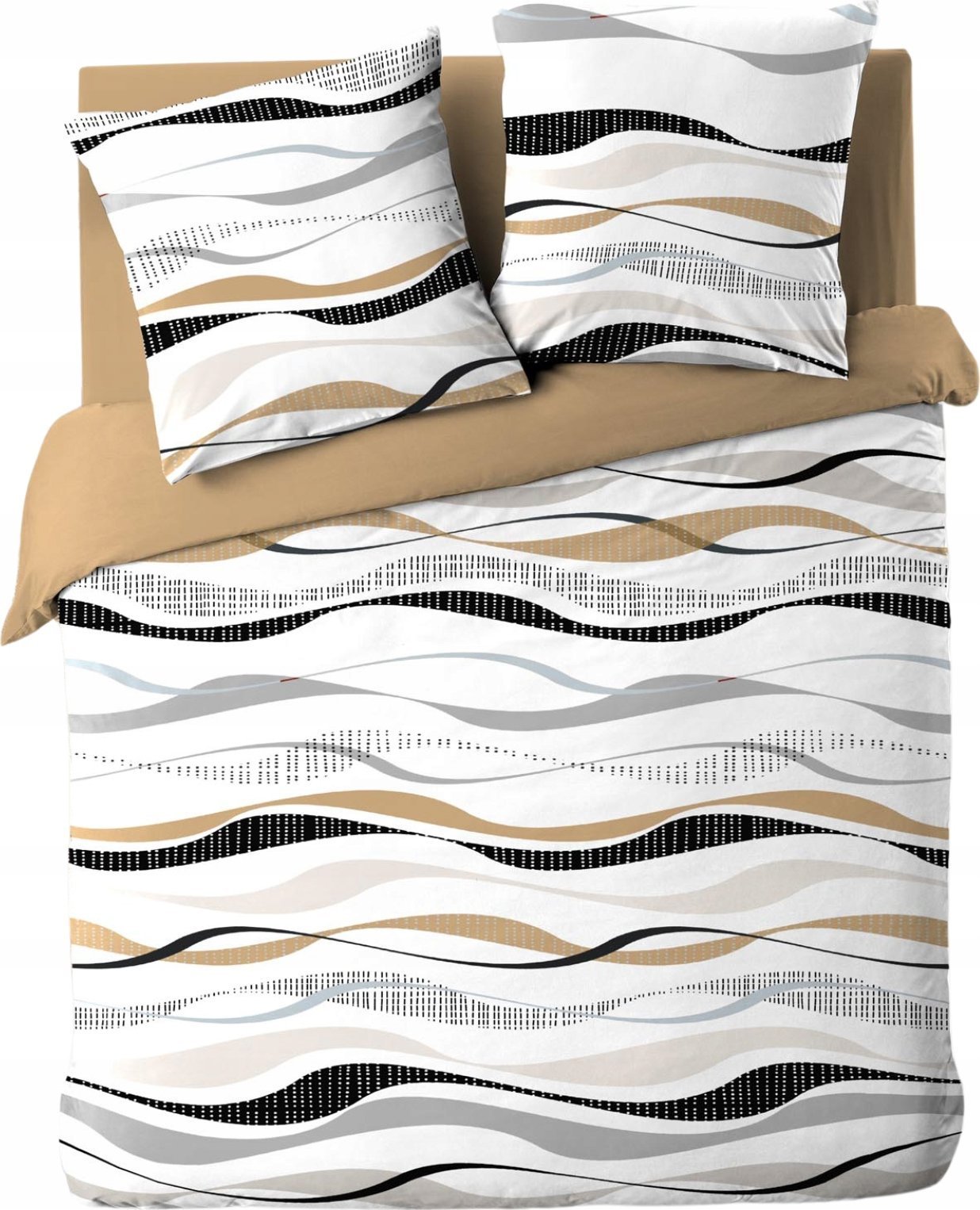 Douceur d`Interieur Komplet pościeli, 3-częściowy, NATURA, 240 x 220 cm