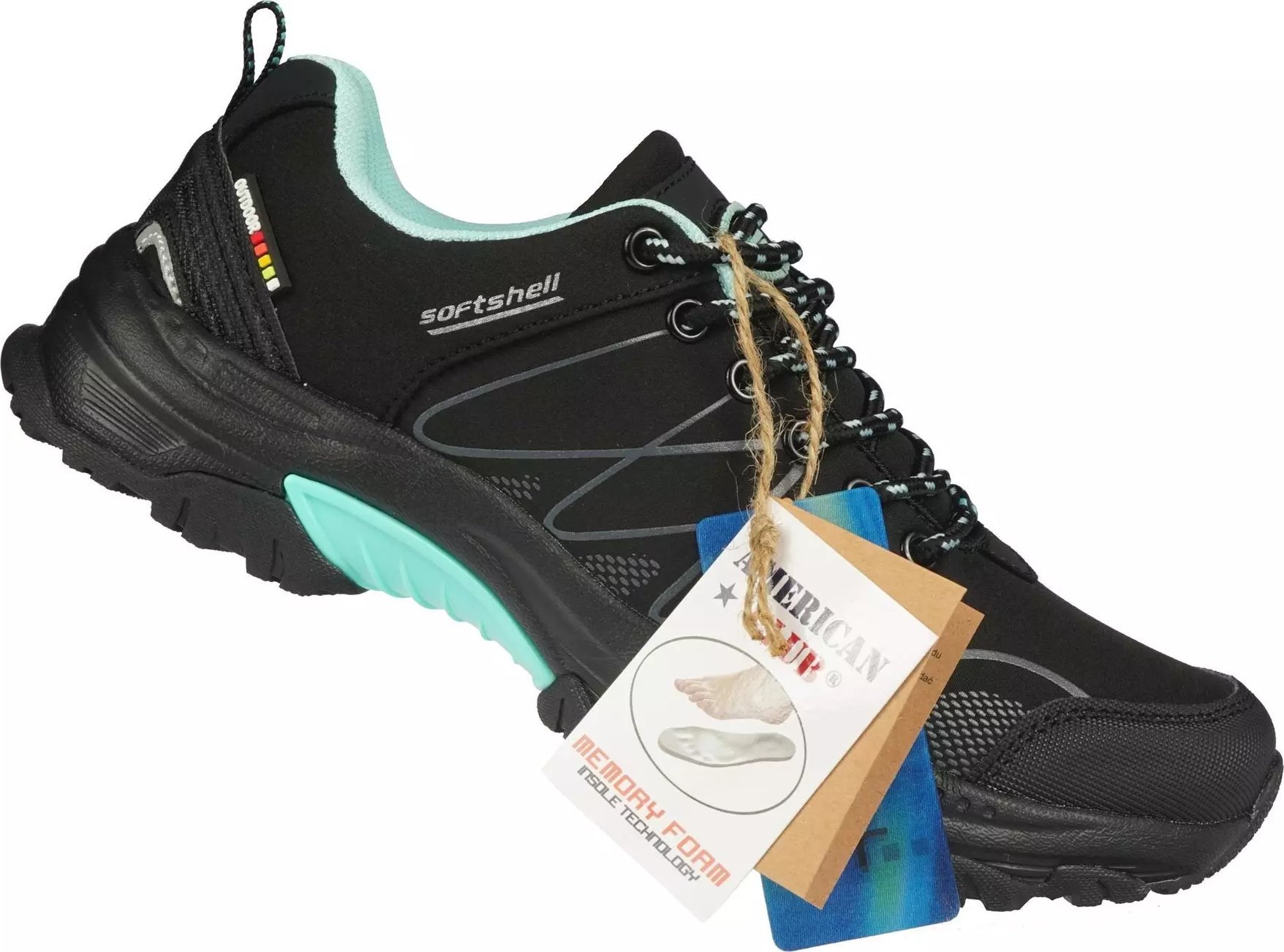 Buty trekkingowe damskie American Club Damskie buty trekkingowe American Club WT219/24 36