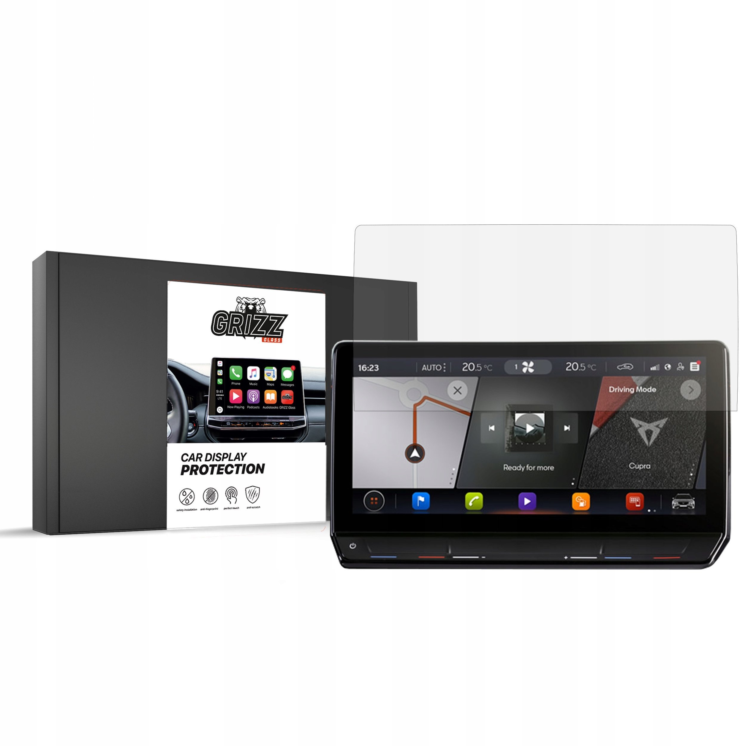 Folia matowa GrizzGlass CarDisplay Protection do Seat Cupra Leon ST 2020-2024