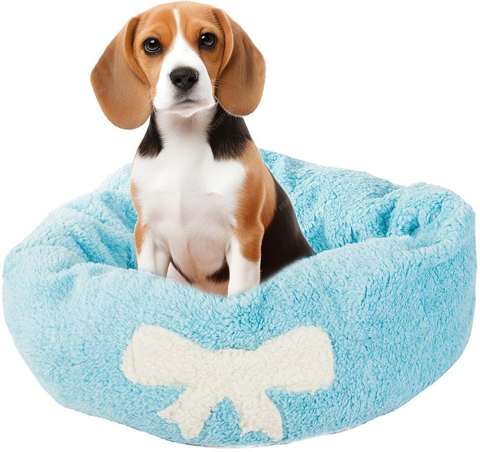 Pluszowe legowisko kojec dla psa kota miękkie 50cm