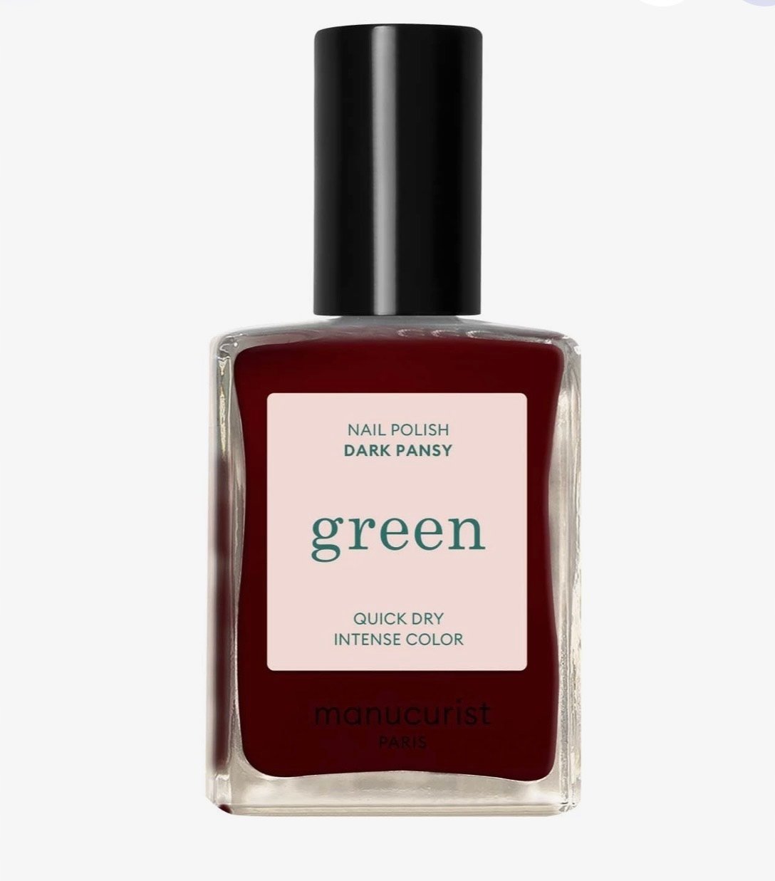 MANUCURIST_Green Nail Polish lakier do paznokci Dark Pansy 15ml