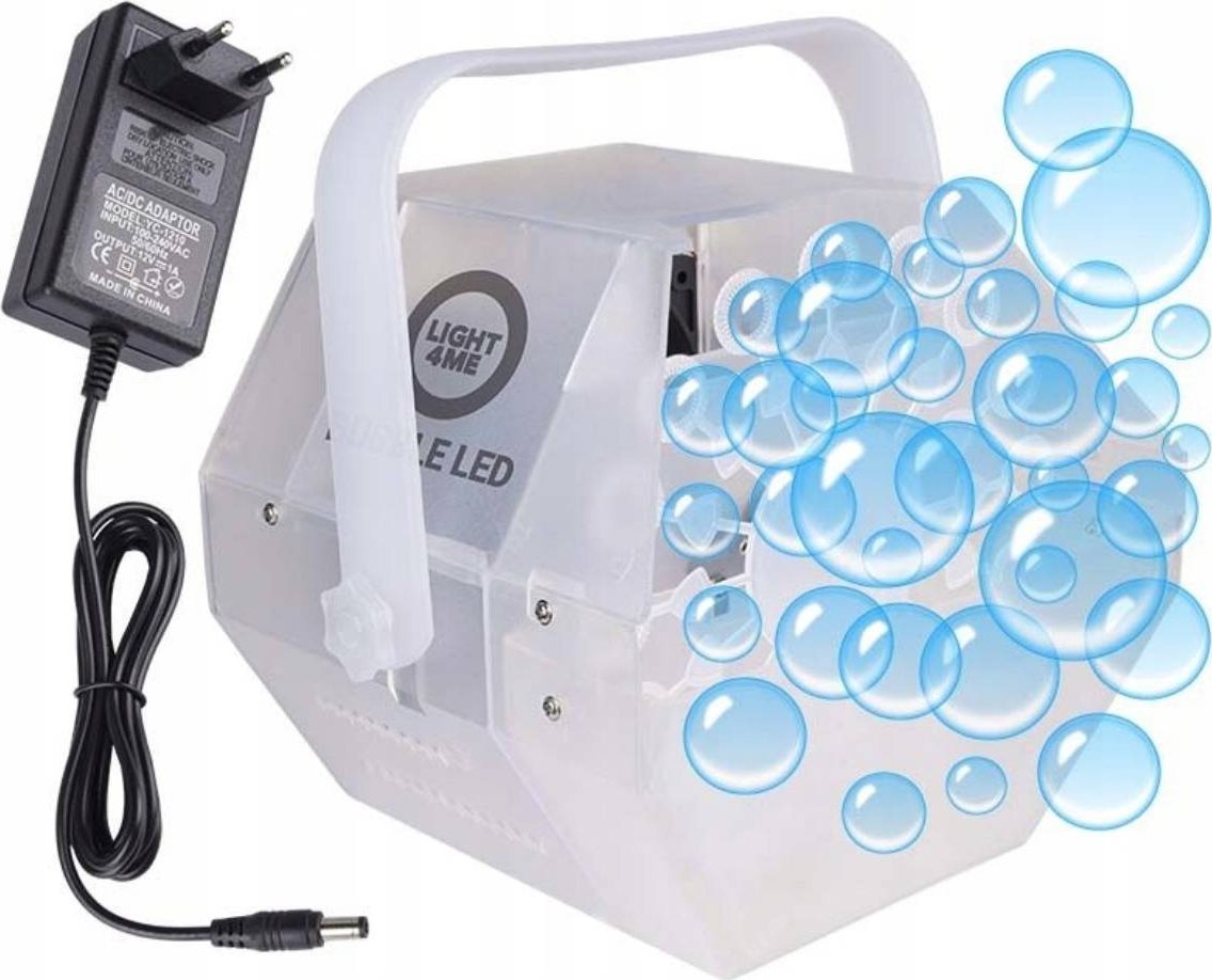 LIGHT4ME LIGHT4ME BUBBLE LED mała wydajna wytwornica baniek