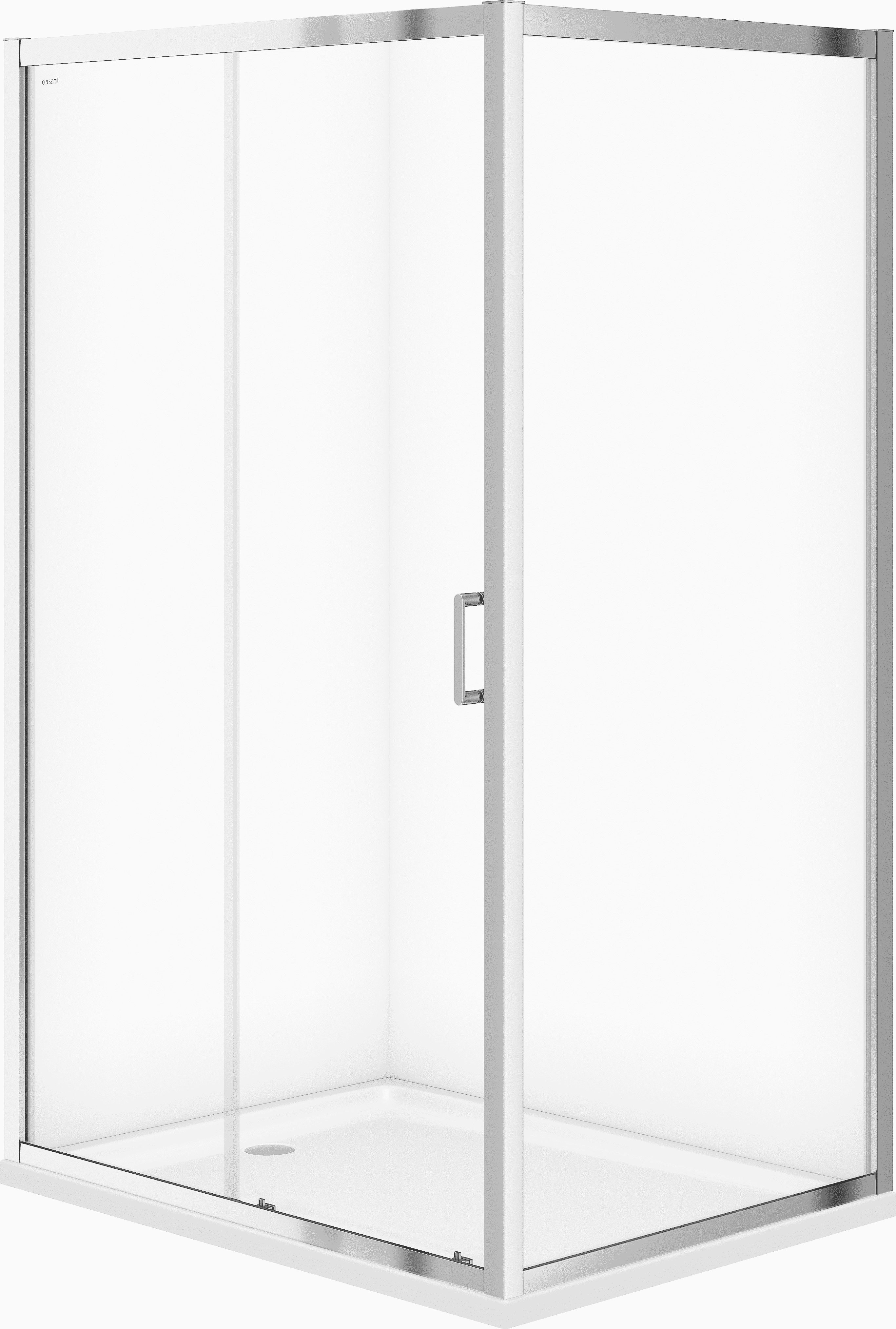 Cersanit S157-012 KABINA PRZESUWNA ARTECO 120X90X190 SZKŁO TRANSP. // KNC.ART-120X90-PRZES-TR