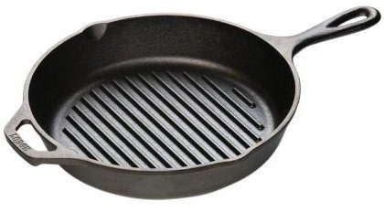 Patelnia żeliwna grillowa 26 cm / Lodge