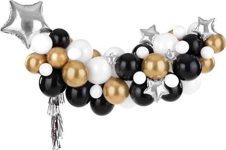 PartyDeco Girlanda balonowa Gwiazdk167x135cm