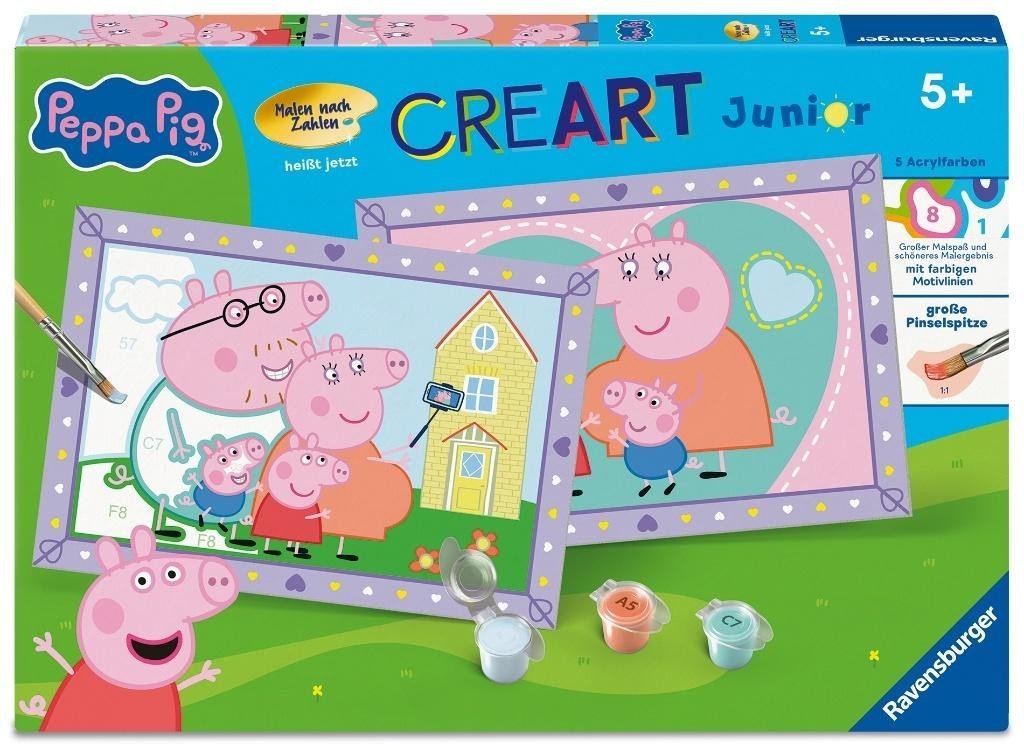 Creart dla dzieci Junior: Świnka Peppa EDUKAMP