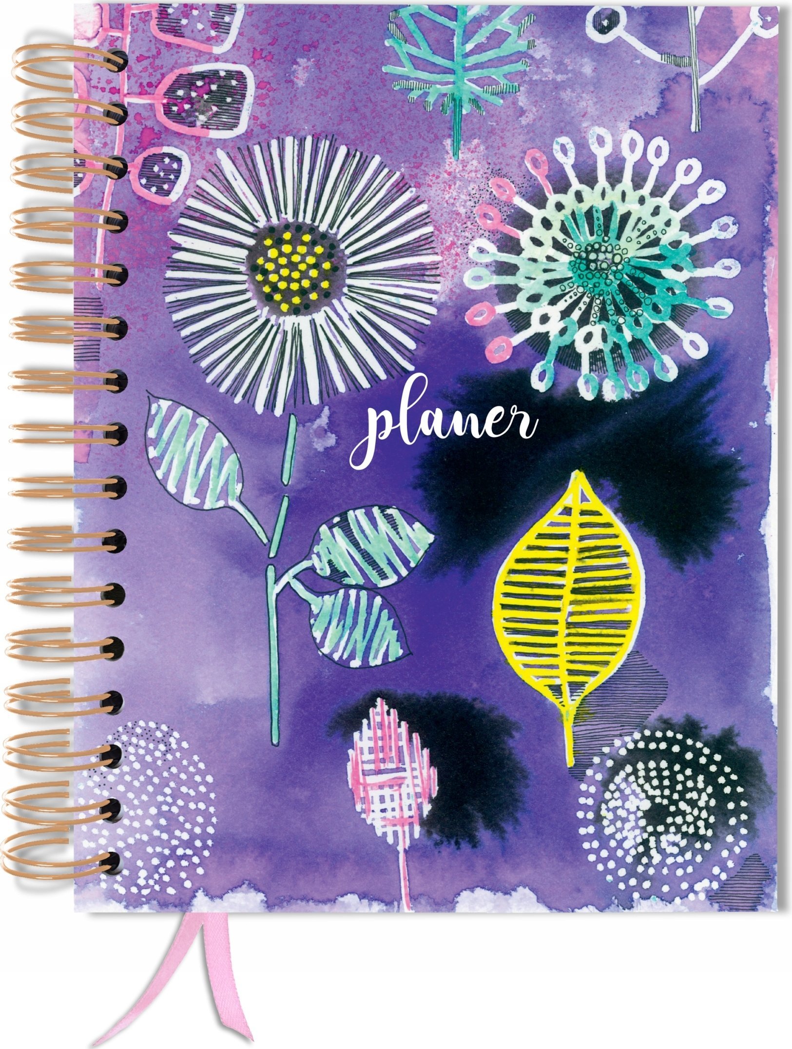 TadaPlanner Kalendarz terminarz bez dat planer książkowy A5+