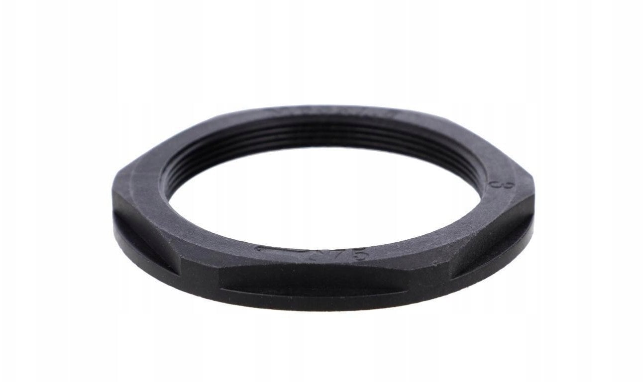 Nakrętka poliamidowa M63 EN 63M BK czarna E03DK-02020400801