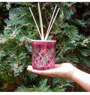 Dyfuzor zapachowy Crystal Julia Dyfuzor w zestawie zapach Paris / Elegance