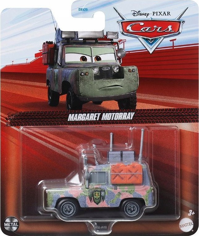 Mattel Cars. Auto Margaret Motorray HJW30