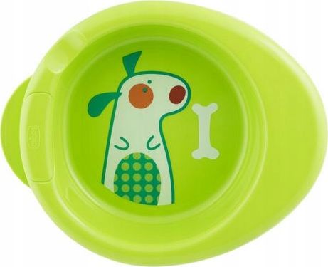Chicco Talerz podgrzewany 2w1 zielony