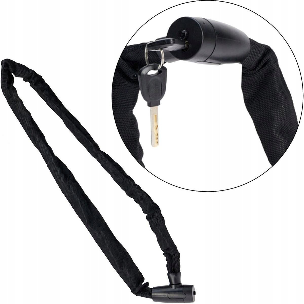 ZAPIĘCIE ROWEROWE DUNLOP ŁAŃCUCH NA ZAMEK DŁ.120CM