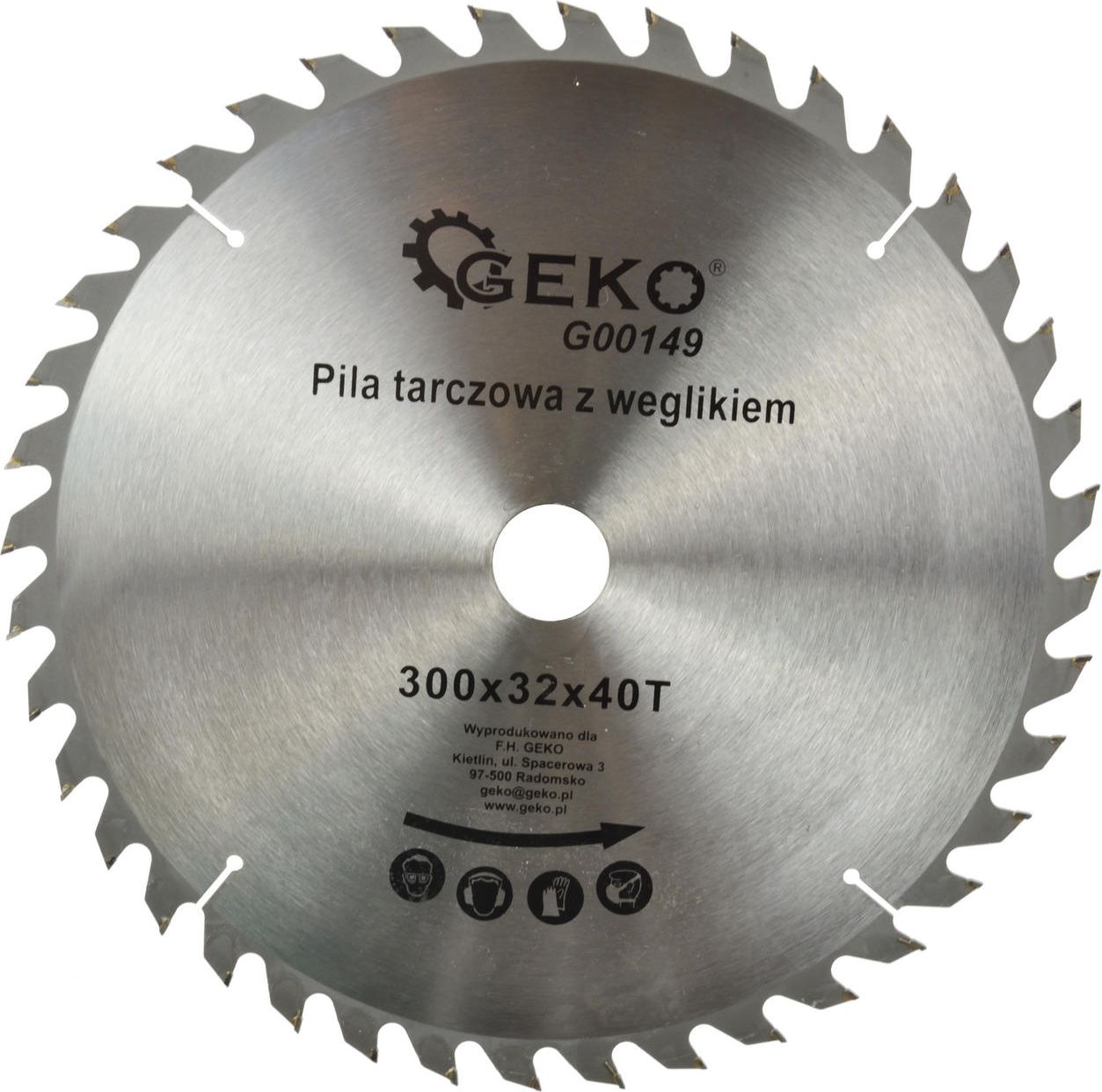 Geko Tarcza do drewna 300x32x40T(20)