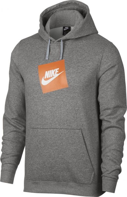 Nike Bluza NSW HBR Hoodie PO FLC szara r. S (928719-063)