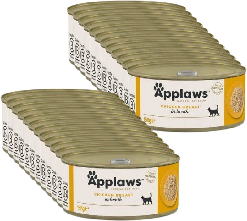 Applaws Cat Kurczak i Ser 24x156g PUSZKA