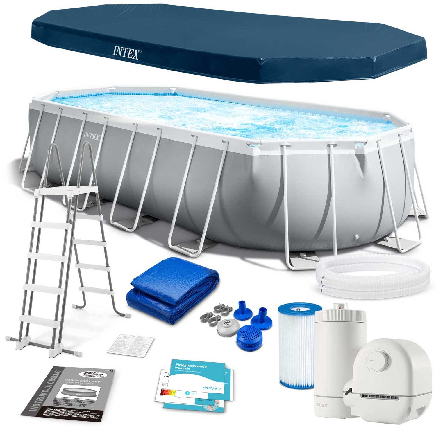 Intex Basen stelażowy 610x305cm 6w1 (26798)