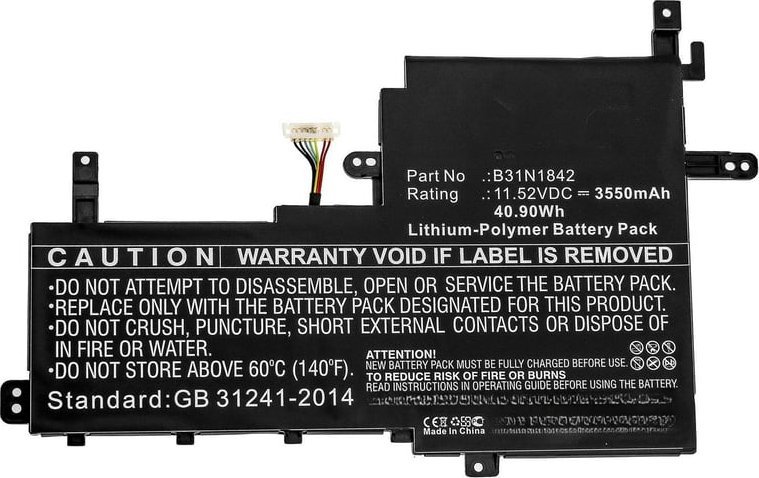 Pamięć do laptopa CoreParts CoreParts MBXAS-BA0268 części zamienne do notatników Bateria