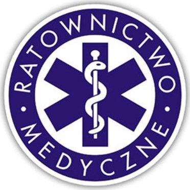 Polska Firma Naklejka RATOWNICTWO MEDYCZNE 30 cm na Ambulans karetkę