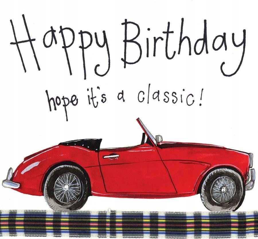 Teka Karnet Urodziny S113 Samochód