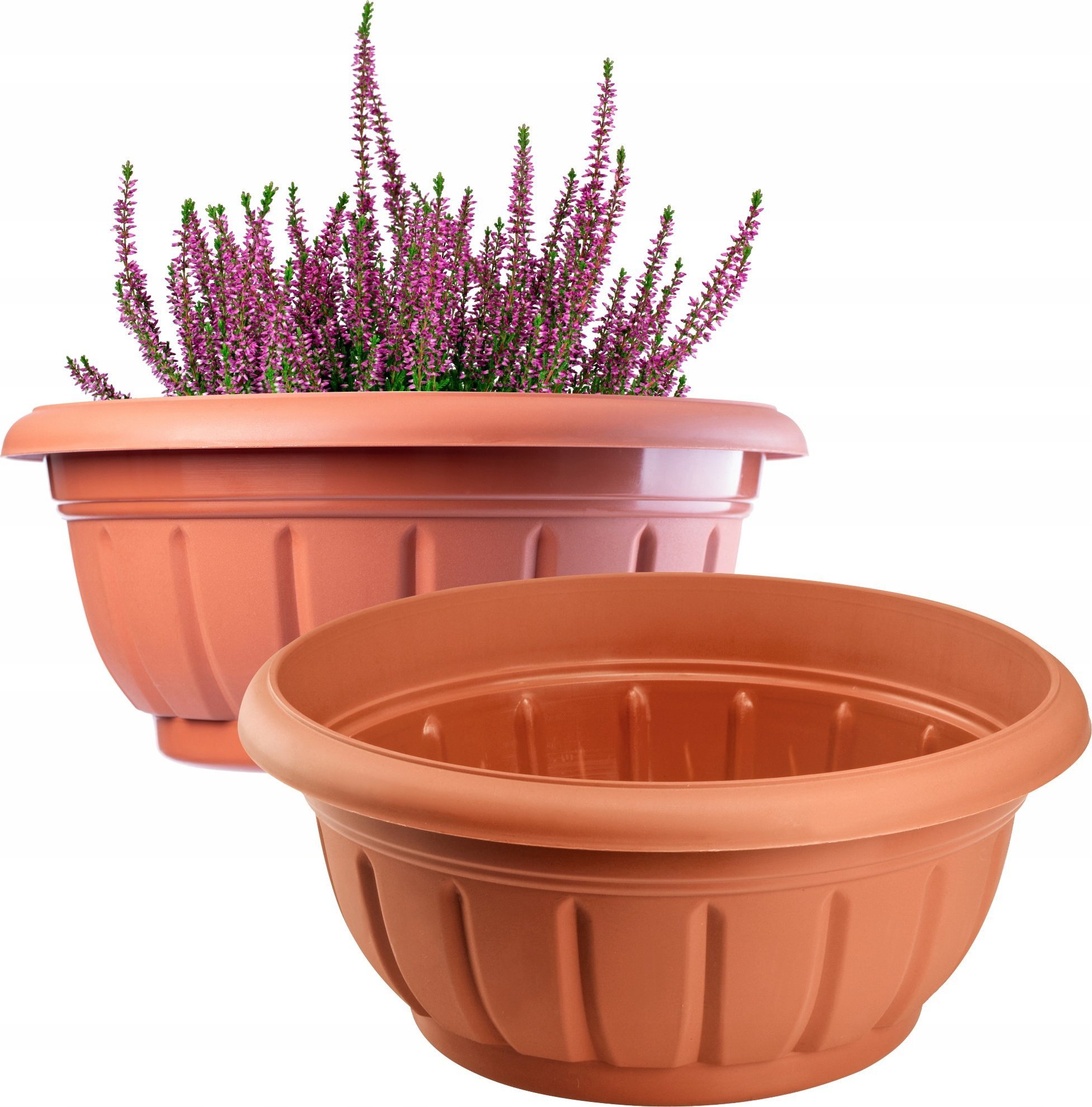 Kadax Doniczka Donica Misa Na Kwiaty Terakota 34cm 2szt