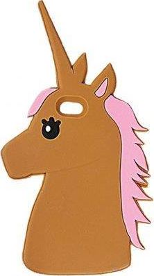 Upominkarnia ETUI NA TELEFON JEDNOROŻEC - BRĄZ IPHONE 5/5S uniwersalny