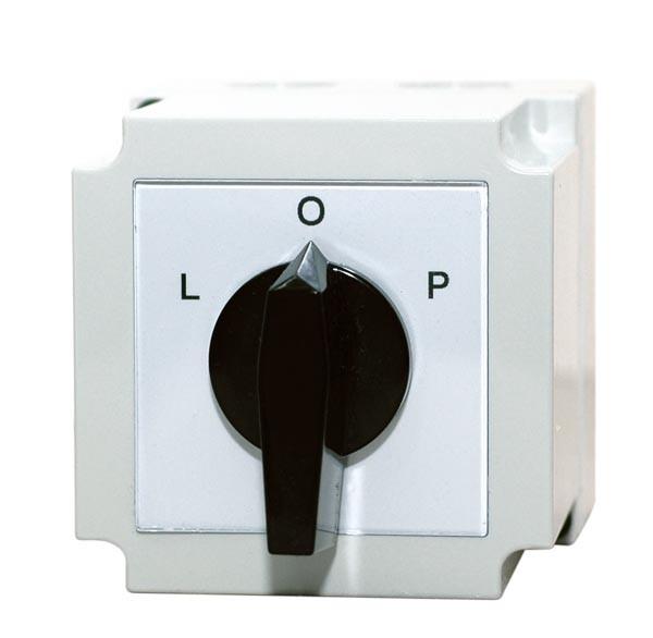 Apator Łącznik krzywkowy 4G25-11-PK kierunek obrotów 690V 25A przełącznik zmiany 63-840309-031