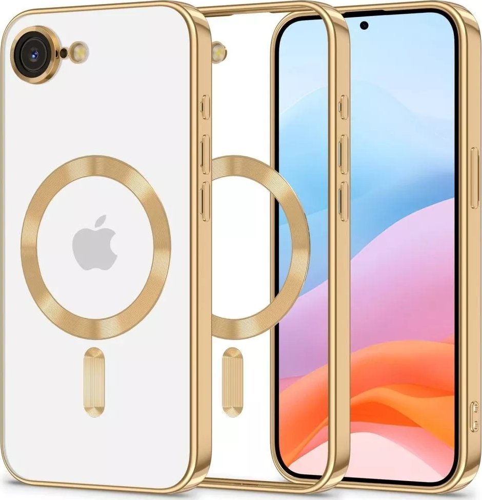 TECH-PROTECT MAGFLEX MAGSAFE IPHONE SE 4 2025 SHINY GOLD