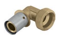 KAN-therm Kolano z pierścieniem PRESS 25mm GZ 3/4" - K-080160