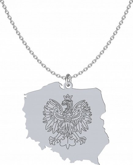 Radziszewska Jewellery Srebrny Naszyjnik POLSKA pancerka GRAWER DEDYK