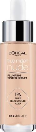 L’Oreal Paris True Match Nude - Plumping Tinted Serum - Fluid 0,5-2 Very Light 30ml