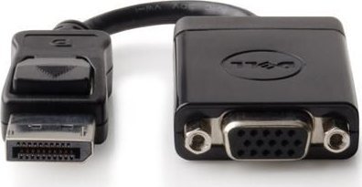 Adapter AV Dell DisplayPort - D-Sub (VGA) czarny (Display Port to VGA Adapter)