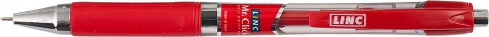 Linc DŁUGOPIS LINC MR.CLICK AUTOMATYCZNY CZERWONY WKŁAD 0,7MM
