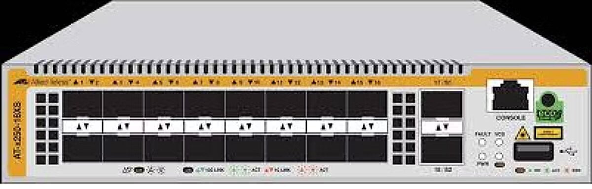 This price is only for a budgetary purpose" 10 Gigabit Layer 3 Lite Stackable Switch, 18x SFP+ ports, EU Power Cord. incl. LLW